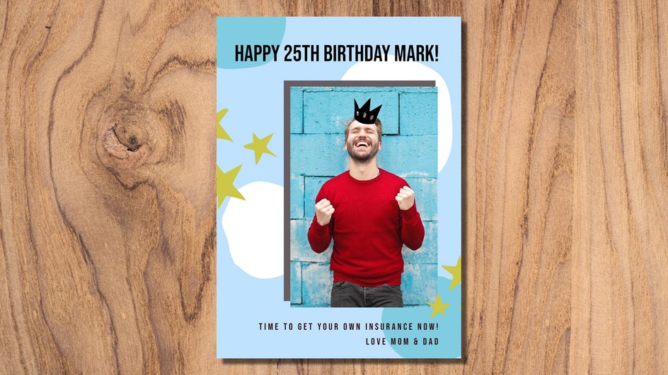 insurance birthday card