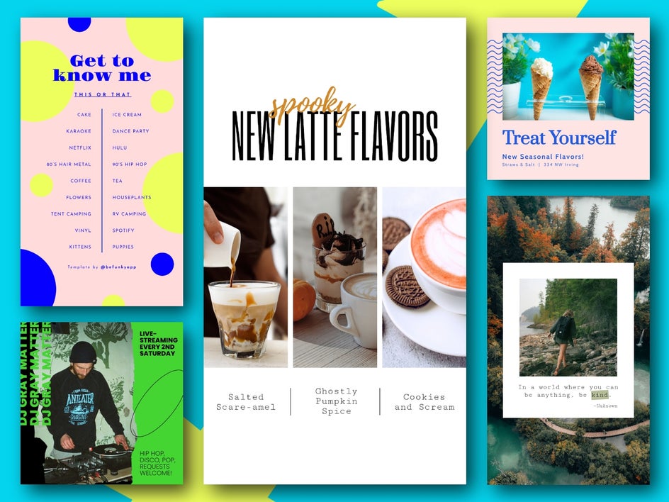 design templates instagram