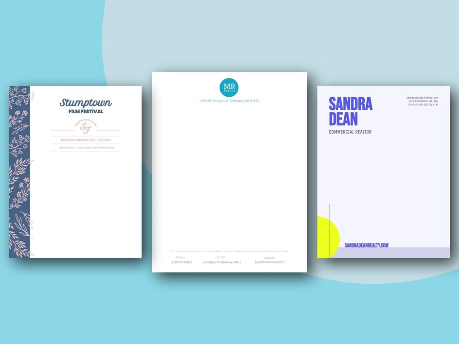 diy letterhead