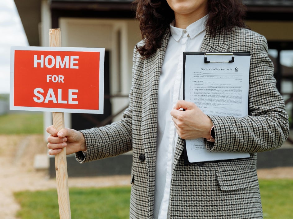 real estate sign