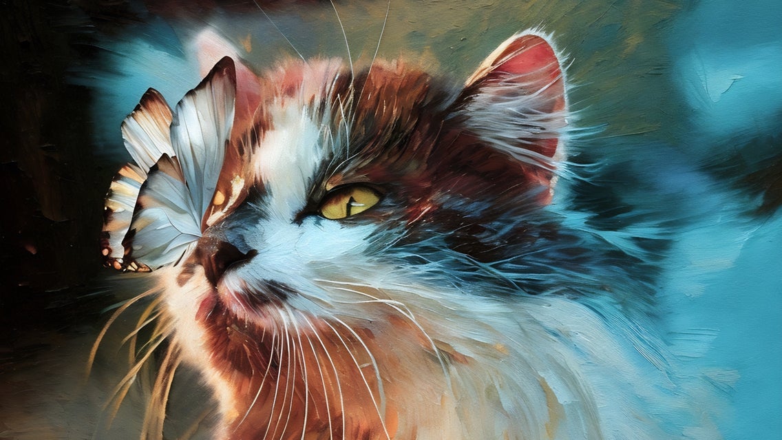 pet photo to oil painting featured