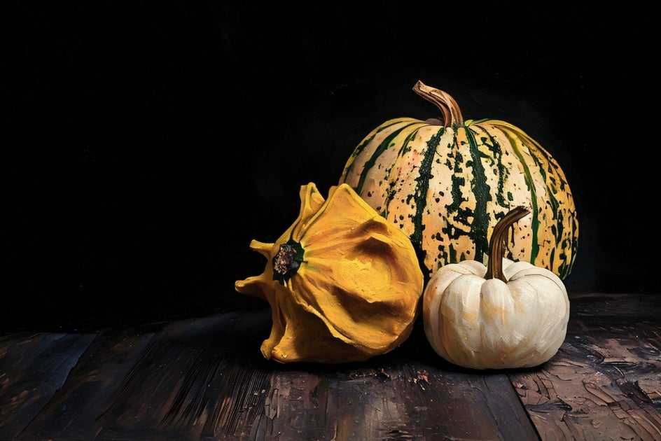 realist gfx applied to photo pumpkin