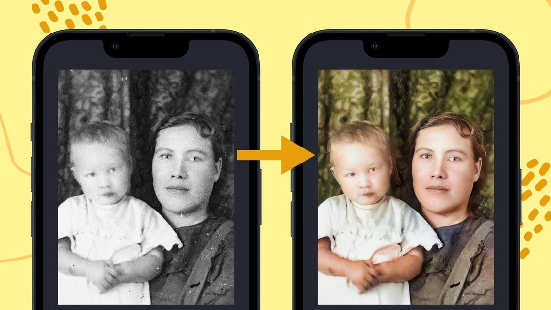 mobile old photo restorer featured