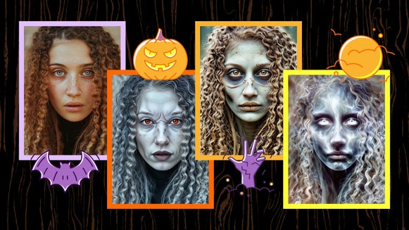 halloween fantasy portrait effects