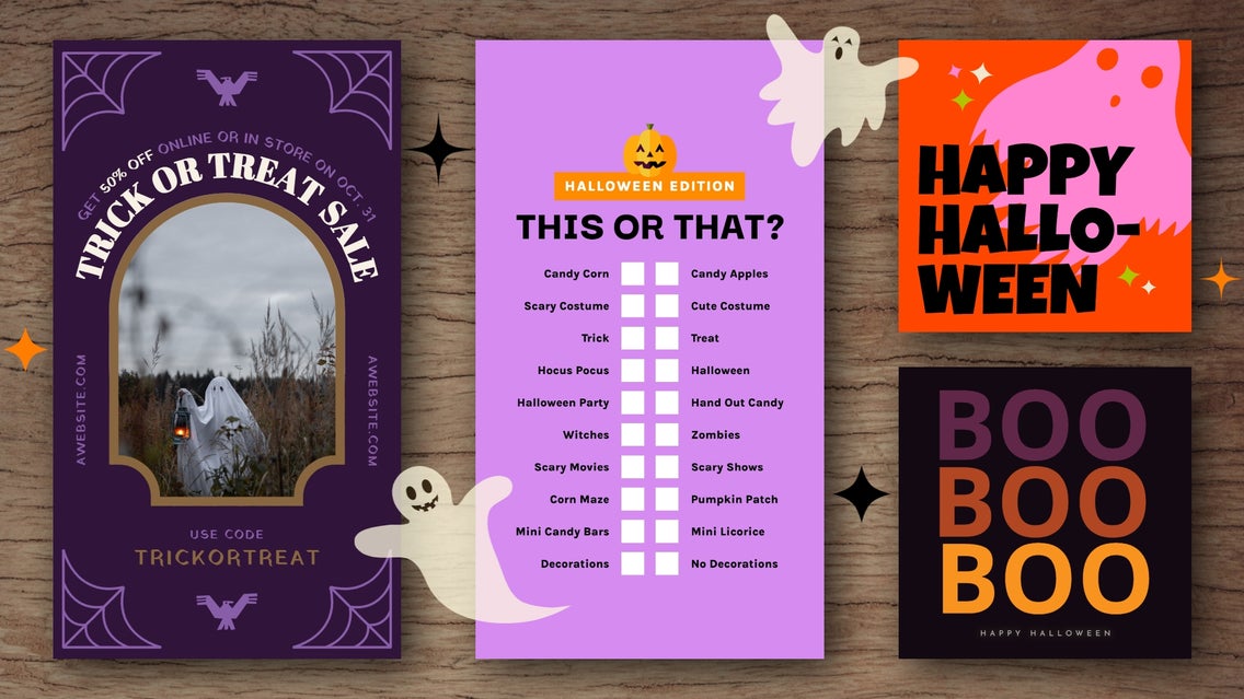 halloween social media templates featured